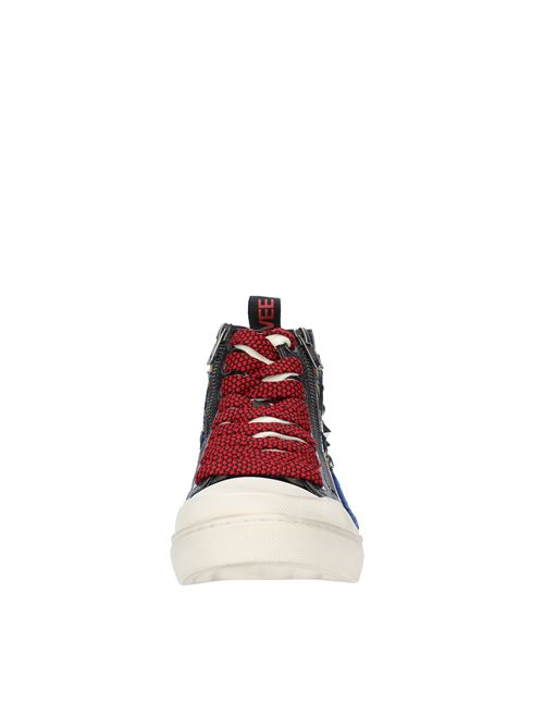 Sneakers modello 422P-903-19-P003CB in pelle EMANUELLE VEE | 422P-903-19-P003CBNERO